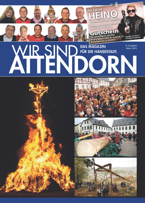 Bild vergr&ouml;&szlig;ern: Das Titelblatt des "Wir sind Attendorn"-Magazins