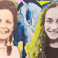 Bild vergr&ouml;&szlig;ern: Collage mit zwei Personen