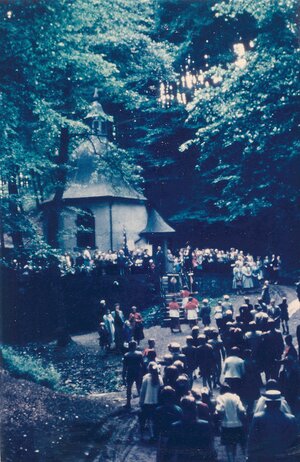 Bild vergr&ouml;&szlig;ern: Waldenburger Kapelle letzte Wallfahrt