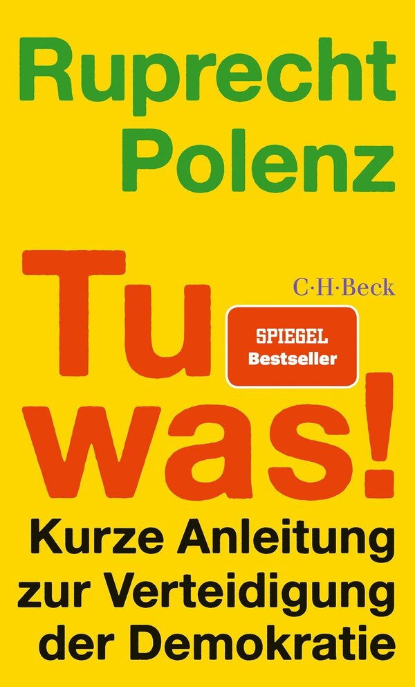 Bild vergr&ouml;&szlig;ern: Cover des Buches "Tu was" von Ruprecht Polenz.