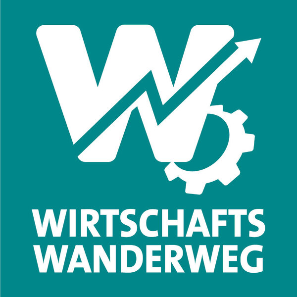 Bild vergr&ouml;&szlig;ern: Wei�es W auf gr�nem Hintergrund.