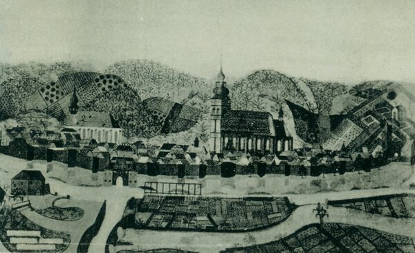 Bild vergr&ouml;&szlig;ern: Historische Stadtansicht von Attendorn