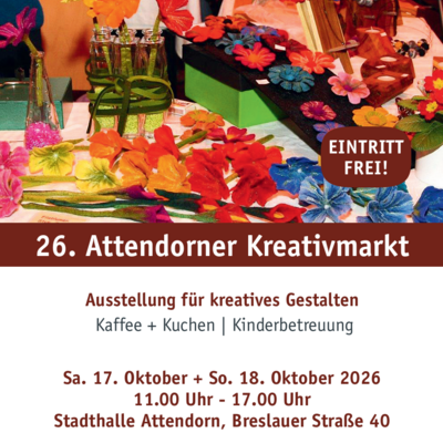 Bild vergr&ouml;&szlig;ern: Kreativmarkt 2026