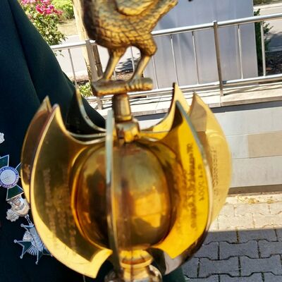 Bild vergr��ern: Delegation Rawicz Sch�tzenfest Attendorn 2002