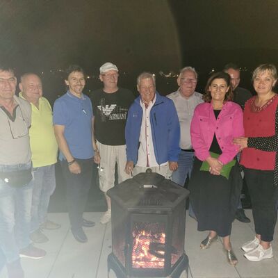 Bild vergr��ern: Delegation Rawicz Sch�tzenfest Attendorn 2002